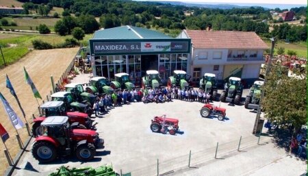 Maxideza entrega 12 Tractores de la marca Fendt y Massey Ferguson