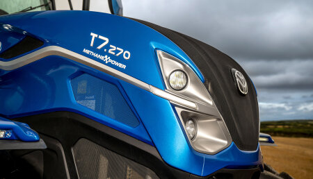 El prototipo de tractor T7 Methane Power GNL de New Holland gana el premio Green Good Design Award 2023
