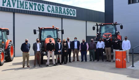 KUBOTA CELEBRA LA INAUGURACIÓN DEL TERCER CENTRO OFICIAL DE TALLERES CORYCAS, EN BRENES (SEVILLA).