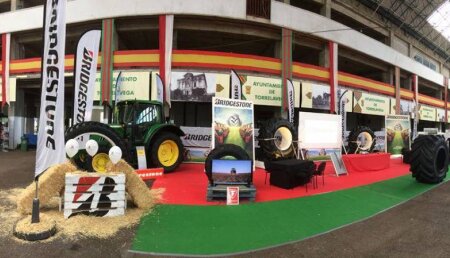 Agricola Castellana ha estado, junto con la planta de Bridgestone de Puente San Miguel, en la feria Agro-Ganadera 2017 de Torrelavega (Cantabria).