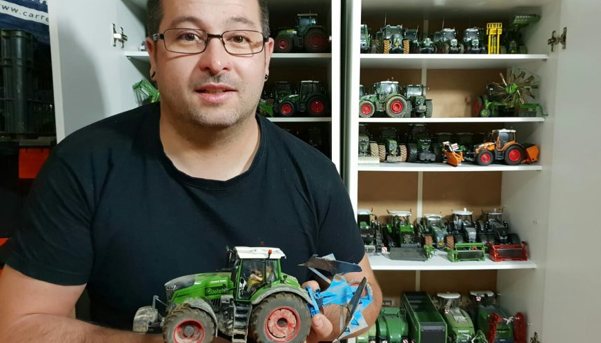 Alejandro Guerra (Jaleto): Maquetista de tractores