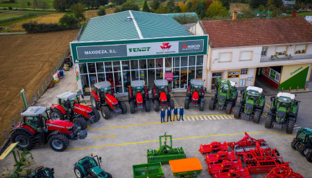Maxideza entrega nueve tractores en las provincias de Lugo, A Coruña y Pontevedra