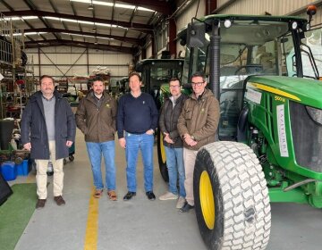 Deltacinco refuerza la digitalización de la flota de tractores de Laziturri con la tecnología JDLink™ de John Deere