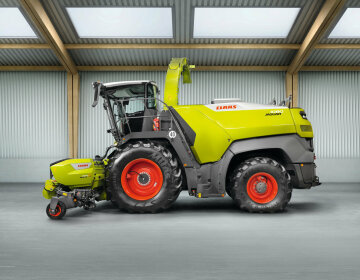 Máximo rendimiento en nuevas dimensiones: JAGUAR 1000 de CLAAS.