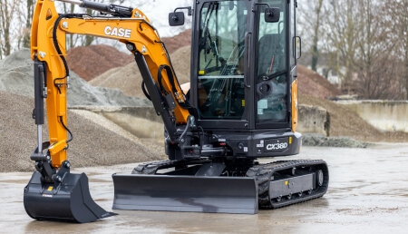 CASE lanza la CX38D de altas prestaciones como el vigésimo modelo de su amplia gama de miniexcavadoras