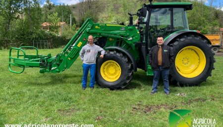 Agrícola Noroeste entrega John Deere 6115MC a David Rodriguez