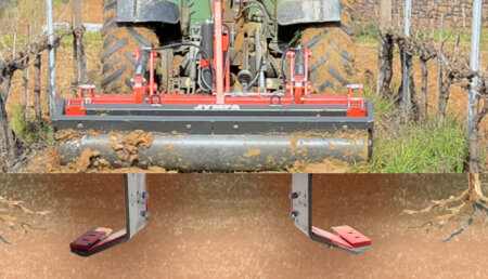 El descompactador ideal para la viña orgánica de la marca Jympa