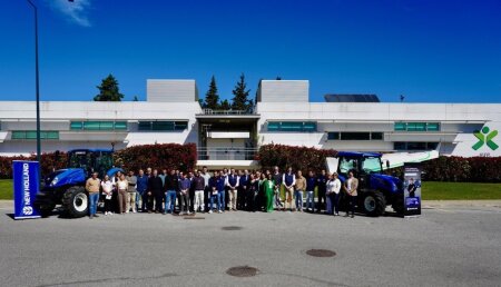La New Holland Academy de IEFP aborda la escasez de técnicos en mecanización agrícola.