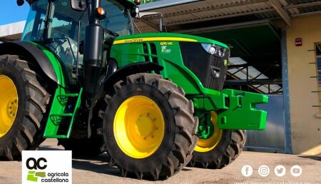 Agrícola Castellana entrega John Deere 6115MC a Javier Bolado, de Polanco en Cantabria