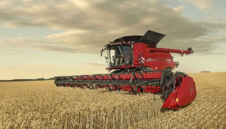 La tecnología automatizada aumenta el rendimiento de la Axial-Flow® en una difícil cosecha europea