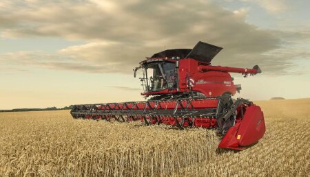 La tecnología automatizada aumenta el rendimiento de la Axial-Flow® en una difícil cosecha europea