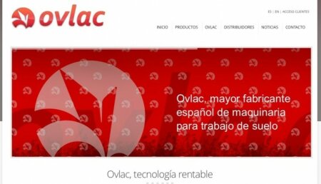 La nueva web de Ovlac, con búsqueda rápida de productos, vídeos y noticias