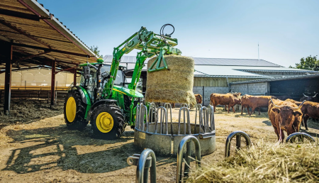 John Deere presenta el nuevo tractor 5M