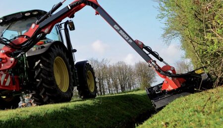 Brazos desbrozadores para todo tipo de trabajos de mantenimiento del paisaje