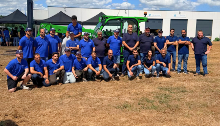 Farming Agrícola acerca las soluciones de Merlo al sector agroganadero en una jornada celebrada en Frades