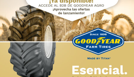 LOS NEUMÁTICOS AGRÍCOLAS DE GOODYEAR, FABRICADOS POR TITAN, VUELVEN AL MERCADO IBÉRICO DE LA MANO DE NEX