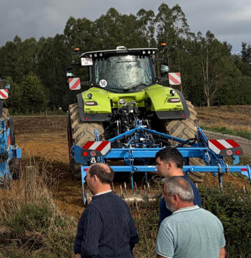Agrícola Curtis y LEMKEN Ibérica reúnen a profesionales del sector agrícola en una jornada de demostraciones en Mazaricos