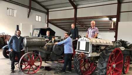 6º Exposicion Tractores Antiguos lechedo (Burgos)