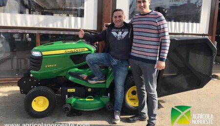 Agrícola Noroeste entrega CORTACÉSPED X950R