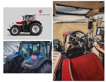 Triple victoria para las marcas de CNH en los premios Red Dot Design Awards 2026.