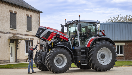 Massey Ferguson presenta el MF 8S Xtra la excelencia en confort y eficiencia para los más exigentes