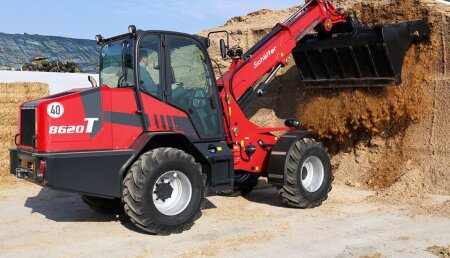 Schäffer 8620 T: la nueva cargadora de ruedas telescópica configurada para adaptarse a ti.