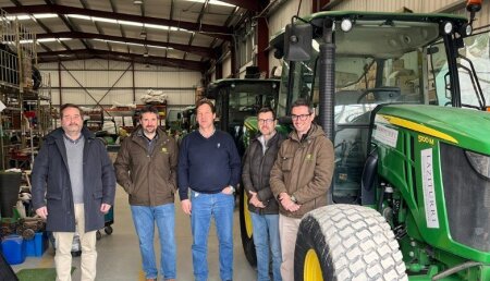 Deltacinco refuerza la digitalización de la flota de tractores de Laziturri con la tecnología JDLink™ de John Deere
