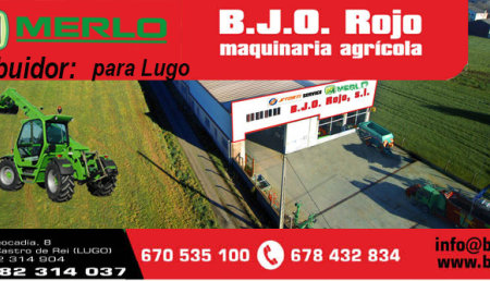 Bjo Rojo nuevo Distribuidor de Merlo para Lugo