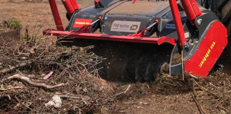 F50 turbo: la nueva generación de trituradoras forestales de SEPPI M.