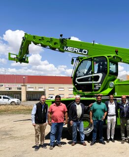 Merlo Ibérica entrega la primera ROTO50.35SPLUS