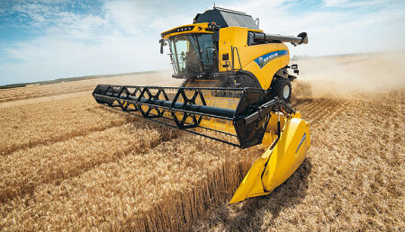 La serie New Holland CX7 y CX8 aumenta la capacidad y ofrece una productividad de nivel superior