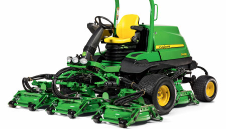 Quíntuple para roughs 9009A TerrainCut de John Deere: Un nuevo nivel de rendimiento y productividad en los roughs