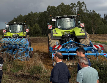 Agrícola Curtis y LEMKEN Ibérica reúnen a profesionales del sector agrícola en una jornada de demostraciones en Mazaricos