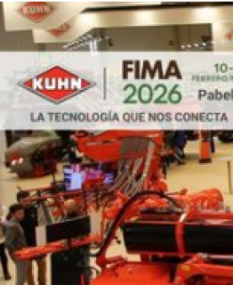 KUHN deja patente su innovación siendo galardonados con 3 premios por el Jurado de FIMA 2026