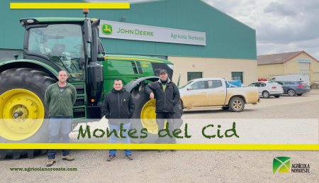 Agrícola Noroeste entrega John Deere  6R - 6250R  a Alvaro Cid Fernandez y Francisco Prieto de la Rosa