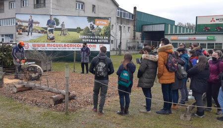 Jornada Universidad – Empresa realizada en la empresa lucense Miguel Agrícola