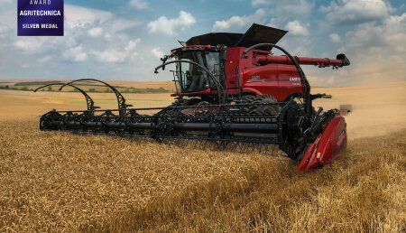 MEDALLA DE PLATA A LA INNOVACIÓN EN AGRITECHNICA PARA EL NUEVO SISTEMA DE RADAR DE VELOCIDAD DE AVANCE DE LAS COSECHADORAS AXIAL-FLOW DE CASE IH 