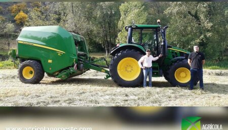 Agricola Noroeste entrega John Deere  6120M a Carlos