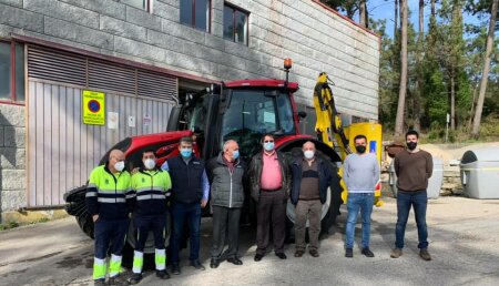 Hitraf Entrega  Valtra N124 a Concello Illa de Arousa