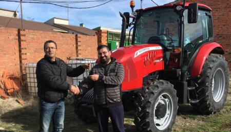 Talleres Argasa entrega en La Pedraja de Portillo - McCormick