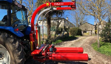 Millares Torron entrega encintadora alz en camoira lugo a pedro