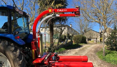 Millares Torron entrega encintadora alz en camoira lugo a pedro