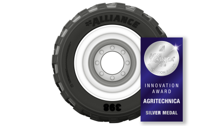 Un neumático de ALLIANCE galardonado con el premio a la innovación de Agritechnica (Agritechnica Innovation Award)