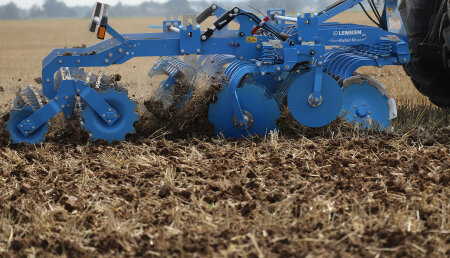 Las gradas de discos compactas LEMKEN Rubin 10, ahora una multiherramienta