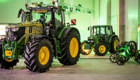 John Deere alcanza los 2 millones de tractores producidos en su fábrica alemana de Mannheim