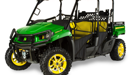 LA FAMILIA DE VEHÍCULOS MULTIUSO JOHN DEERE GATOR™ PROPORCIONA TRANSPORTE Y POTENCIA PARA CUBRIR LAS NECESIDADES DE LOS CLIENTES