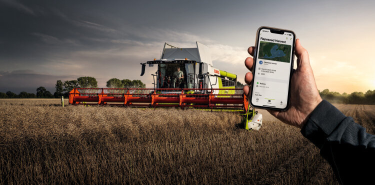 CLAAS connect estará muy presente en el stand de CLAAS en la feria Agritechnica 2025
