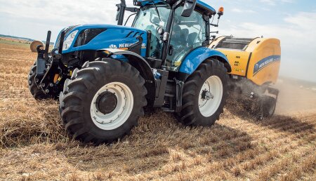 New Holland Agriculture amplia su aclamada Serie T6 de tractores con los nuevos modelos T6.180 Auto Command™, T6.180 Dynamic Command™ y T6.160 Electro Command™ de 6 cilindros