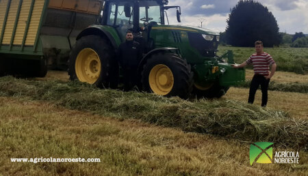 Agricola Noroeste entrega John Deere 6M - 6195M a Ricardo (Servicios Agricolas Santa Maria)