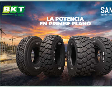 BKT presenta sus neumáticos de vanguardia para aplicaciones extremas en SMOPYC 2026.